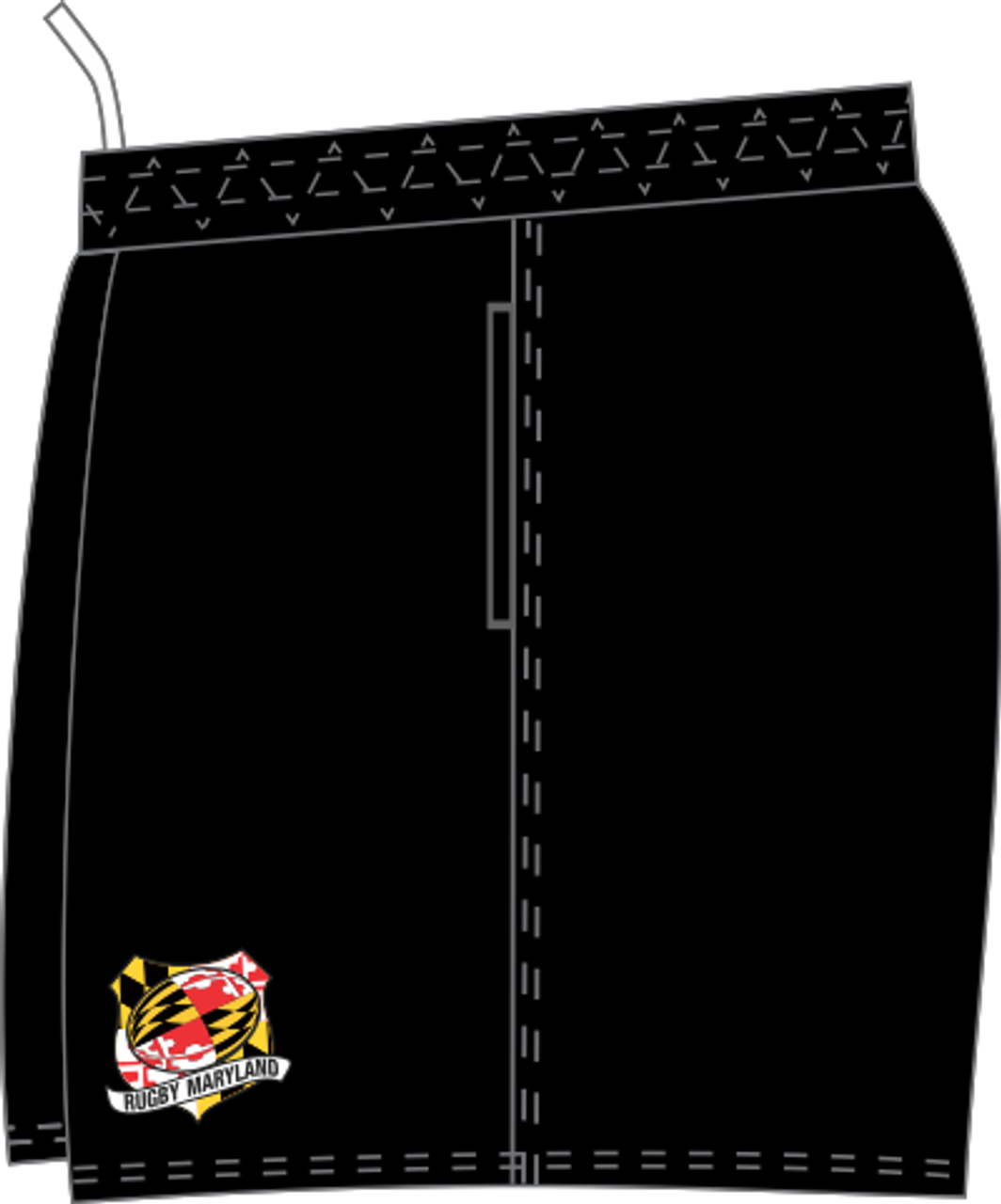 Rugby Maryland Pocketed Performance Rugby Shorts