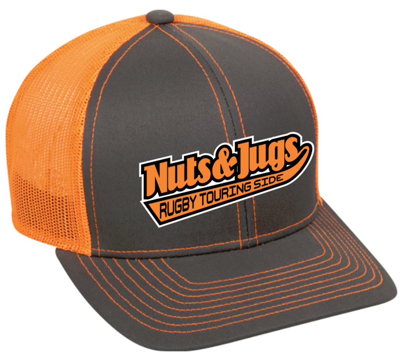 Nuts & Jugs Straw Gambler Hat