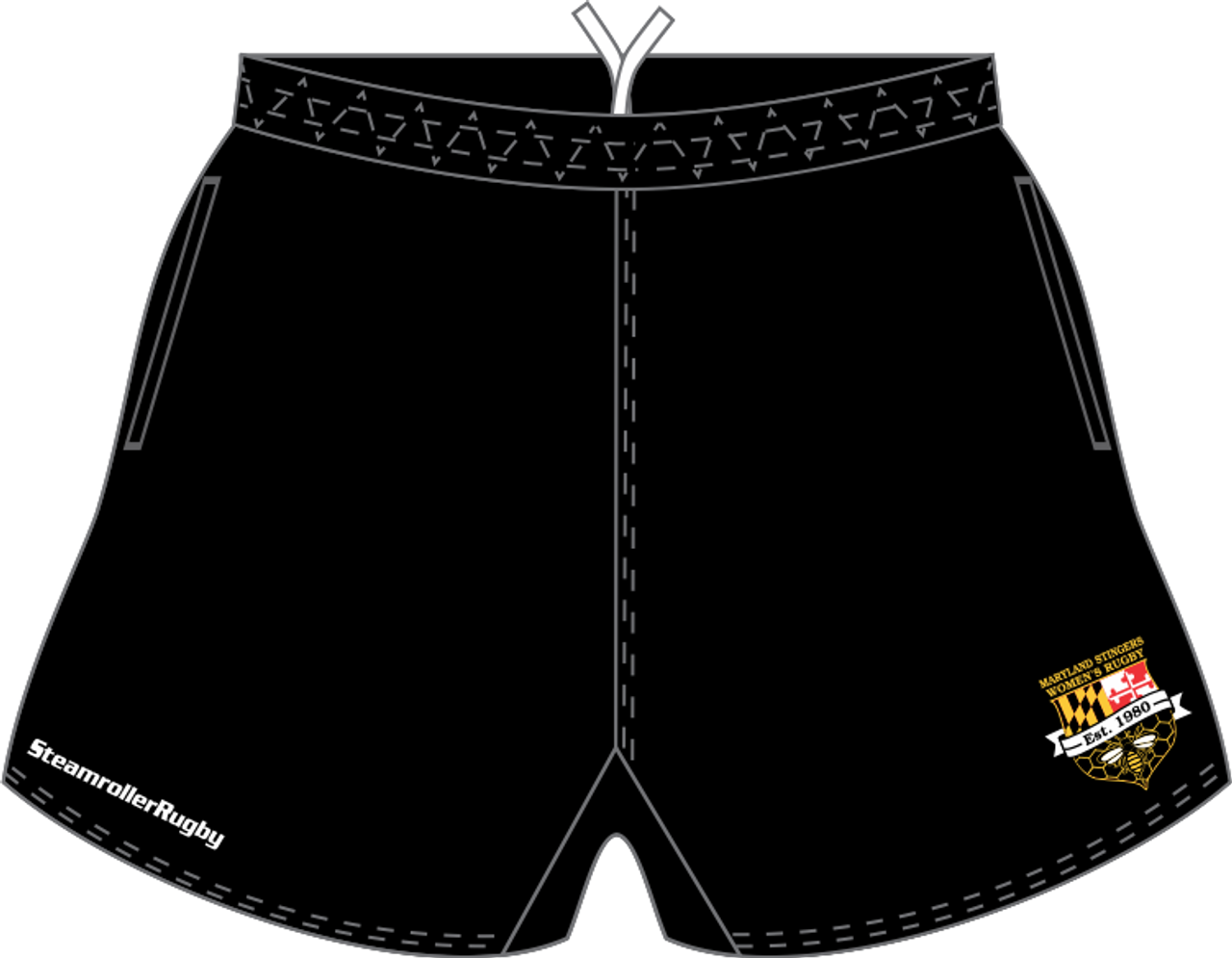 Stingers SRS Pocketed Performance Rugby Shorts
