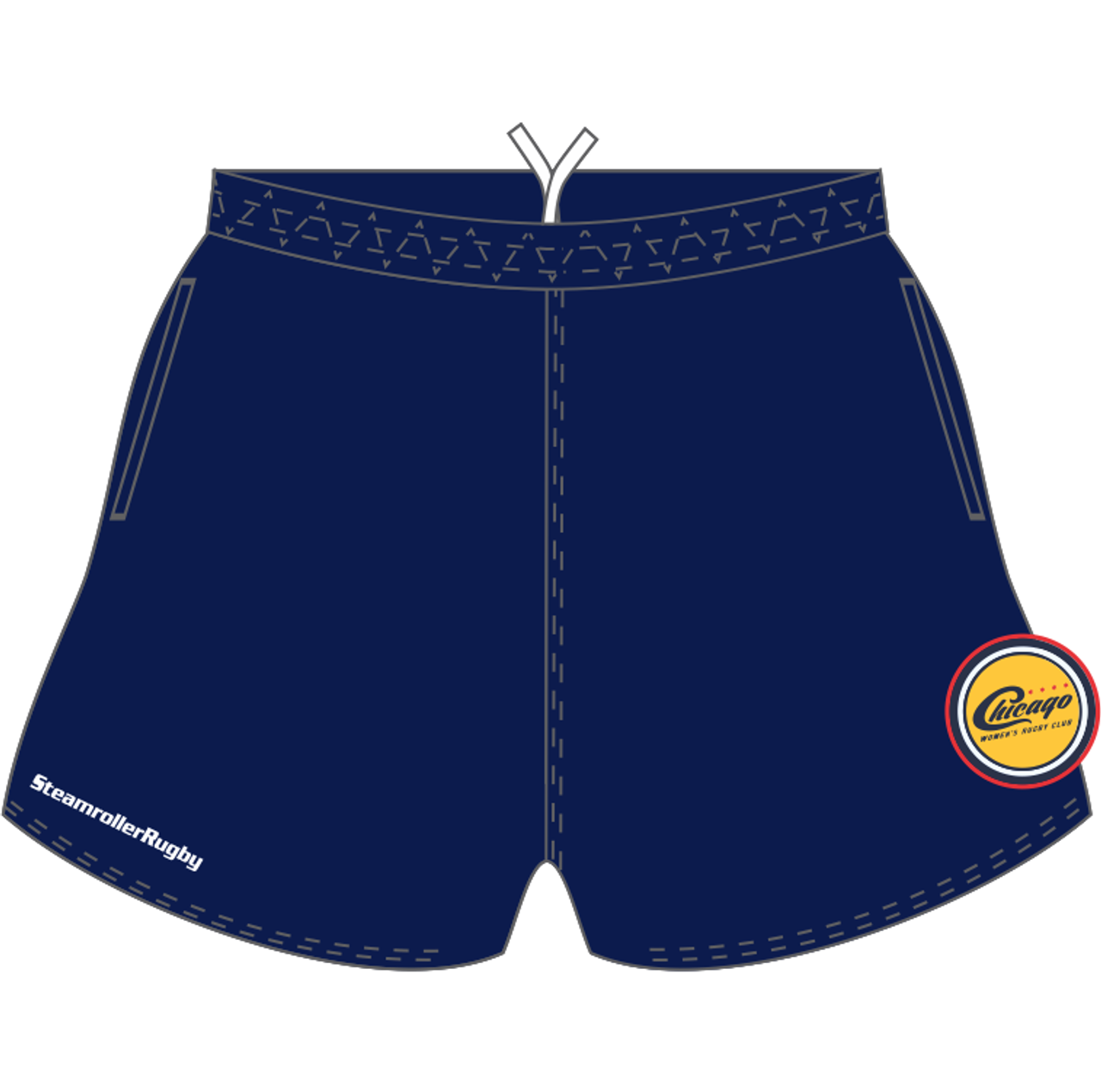 Chicago Women SRS Pocketed Performance Rugby Shorts
