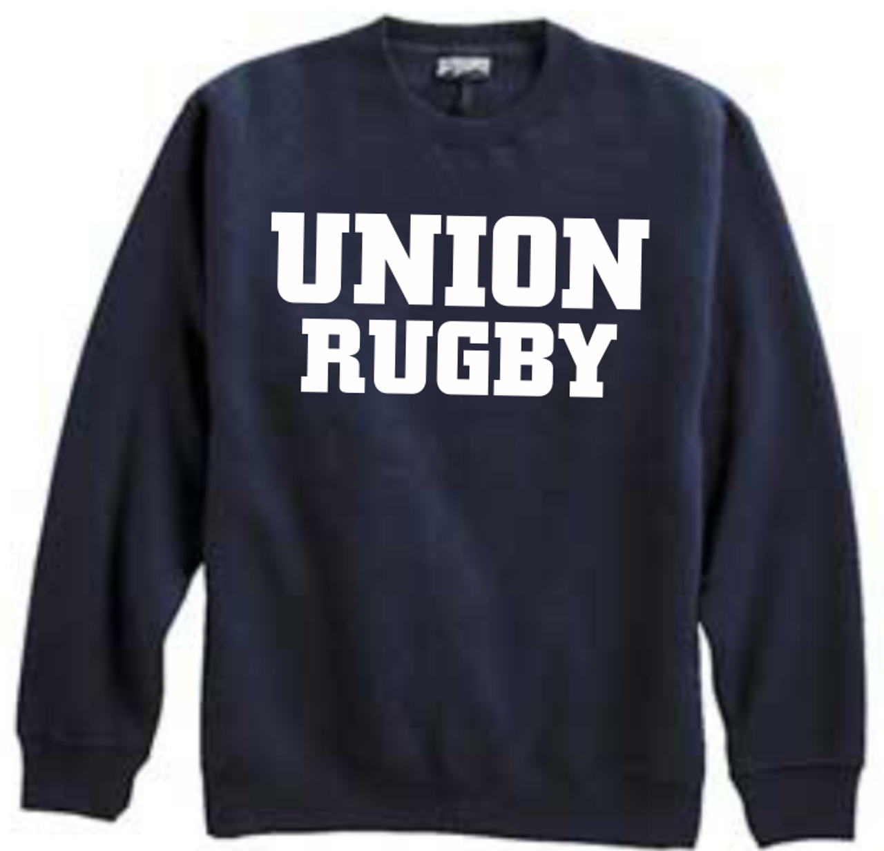 Union Rugby Crewneck Sweatshirt, Navy