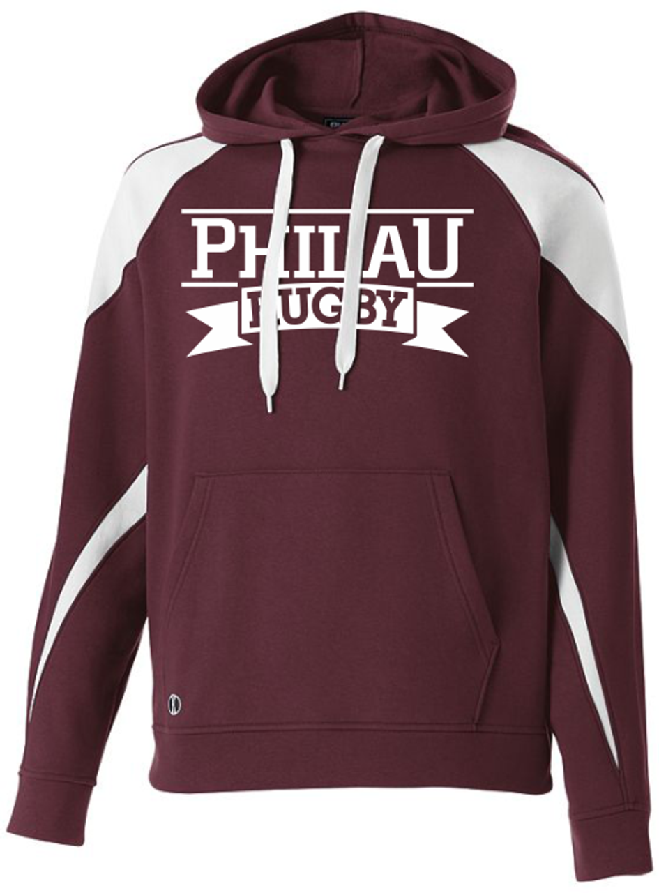 PhilaU Hoodie, Maroon 