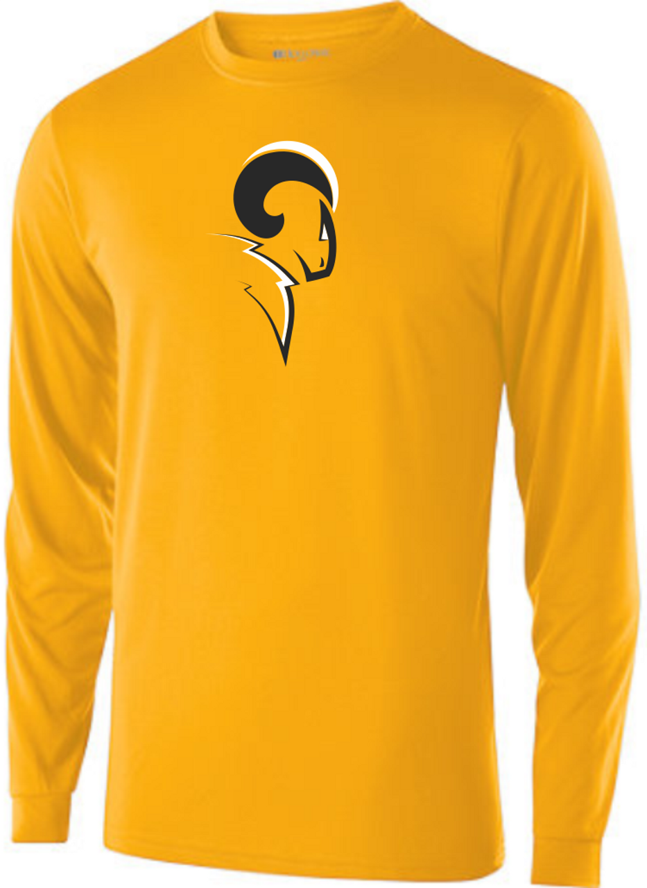 Syracuse Chargers Performance Tee, Gold