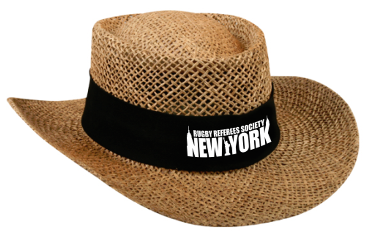 RRSNY Straw Gambler Hat