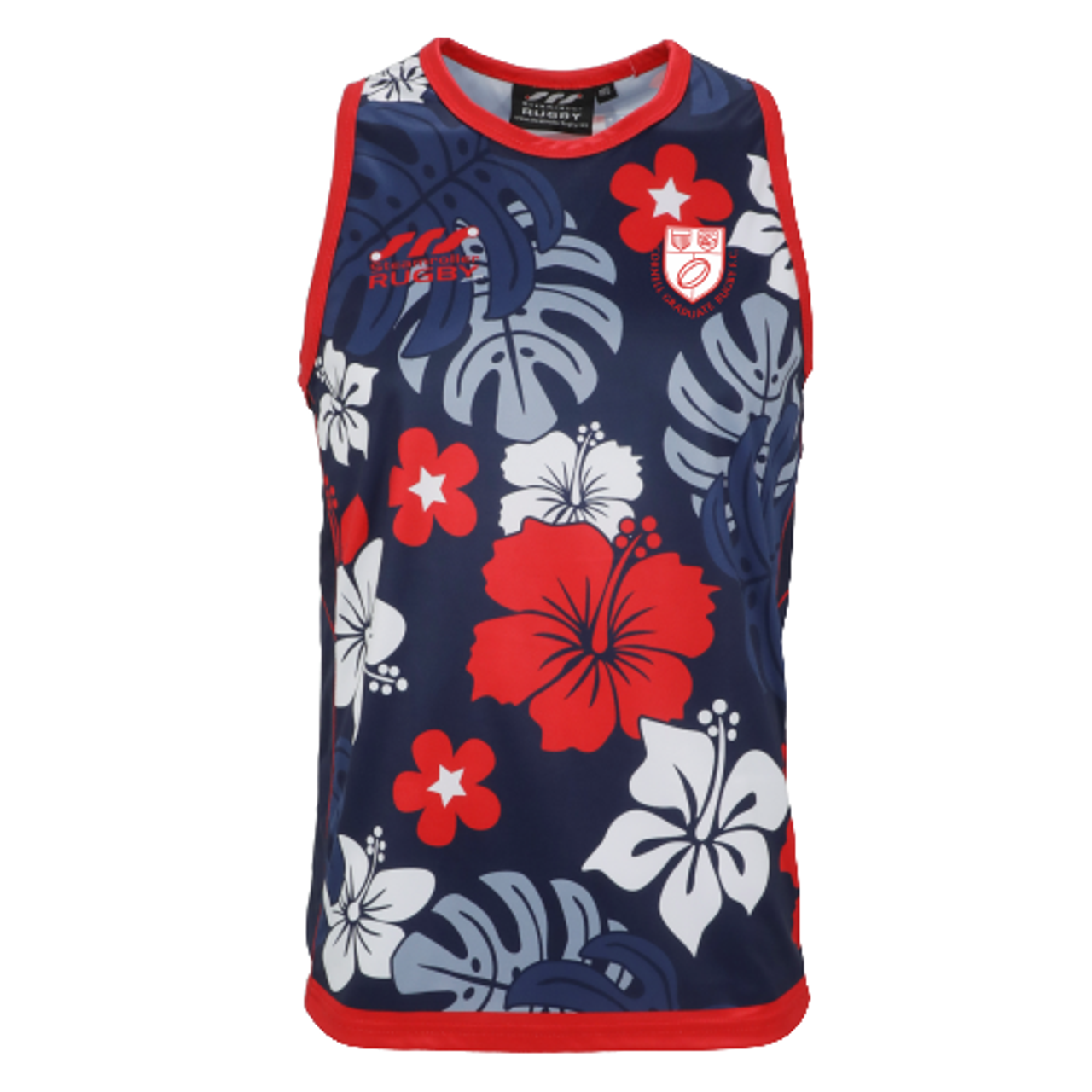 Cornell Graduate Rugby SRS Patriotic Hawaiian Singlet