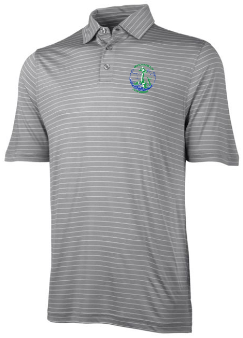 Grunion Rugby Striped Performance Polo