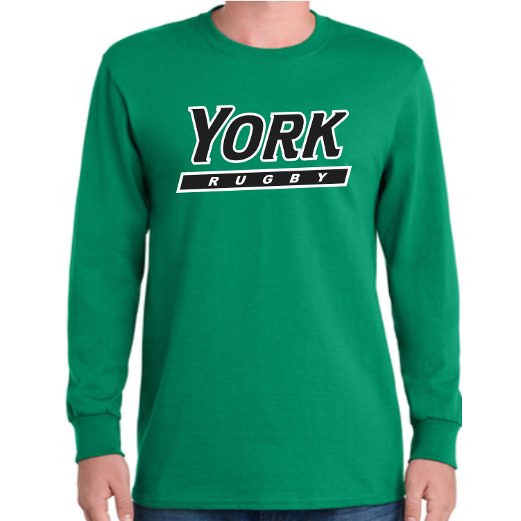 YCP Rugby Cotton Tee, Kelly Green