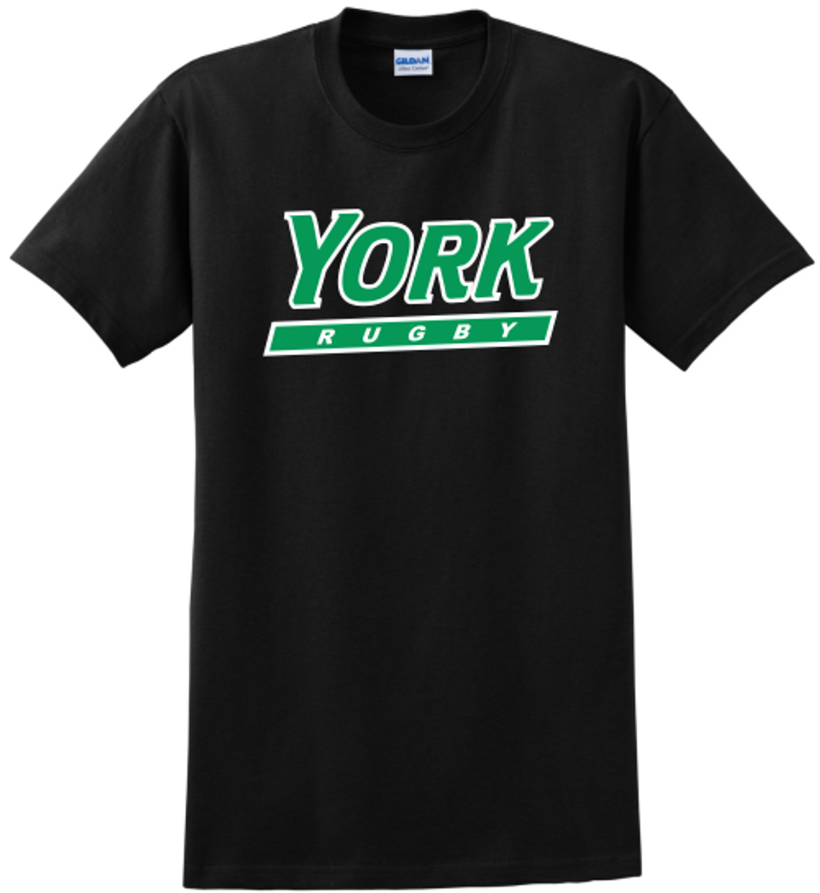 YCP Rugby Cotton Tee, Black