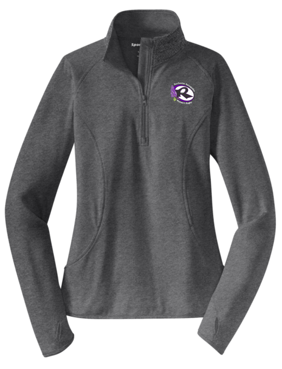 Rochester Renegades 1/2-Zip PolyStretch Pullover