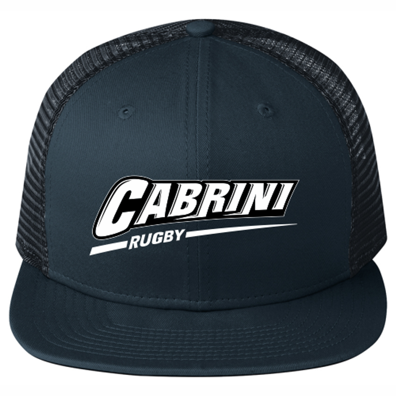 Cabrini Adjustable Mesh Back Hat, Navy 