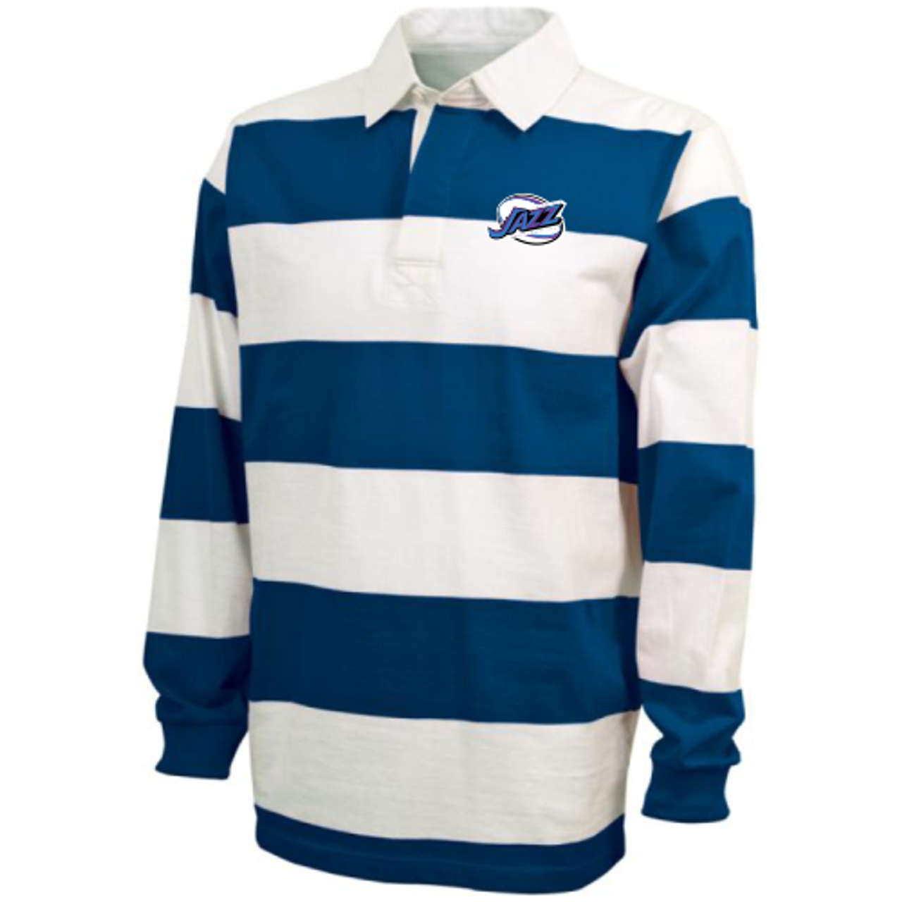 KC Jazz Rugby-Stripe Polo