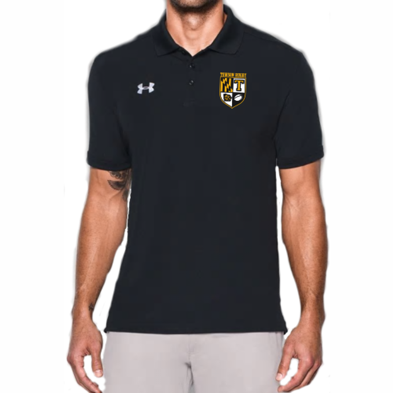 Towson Rugby UA Team Armour Polo