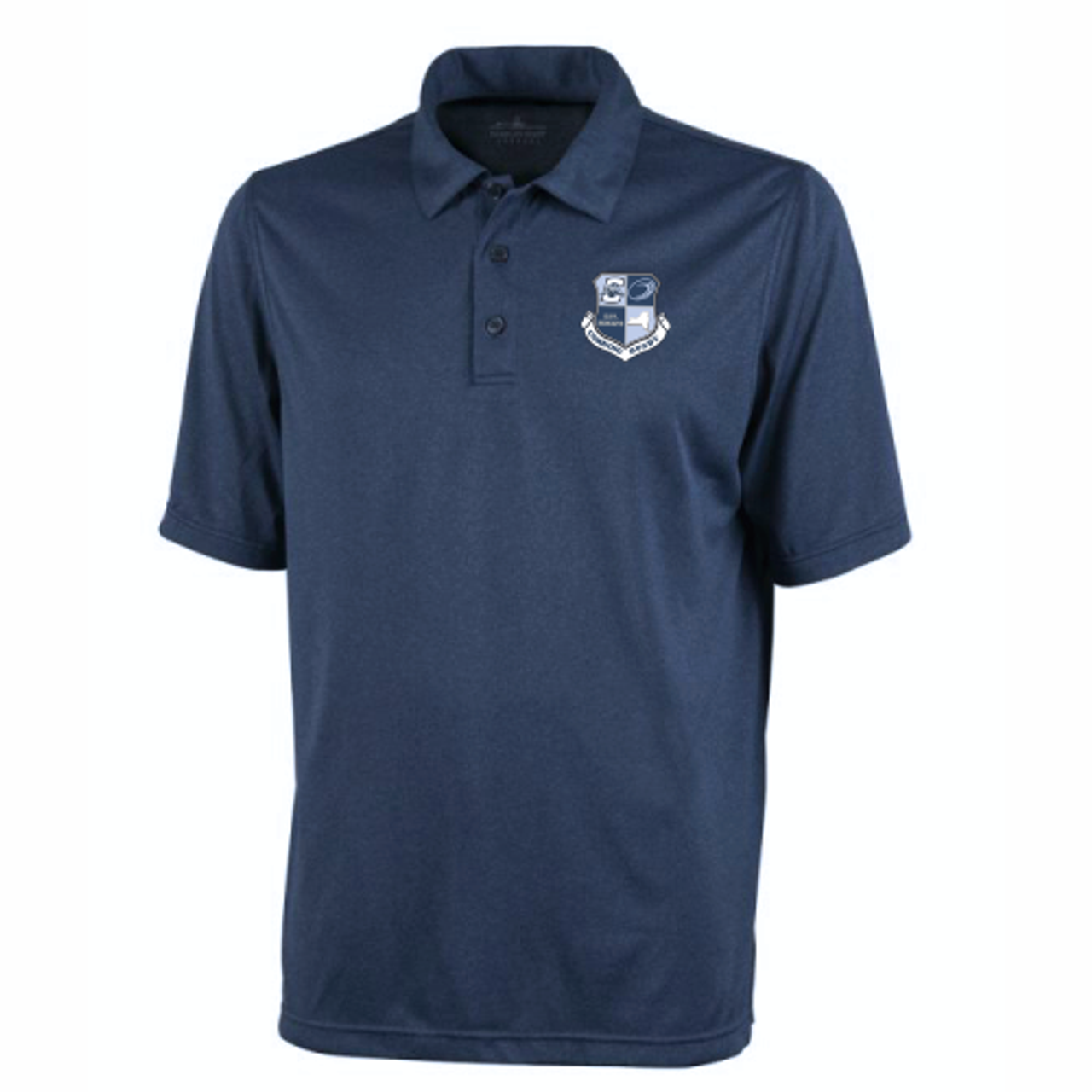 Corning Rugby Heathered Performance Polo 