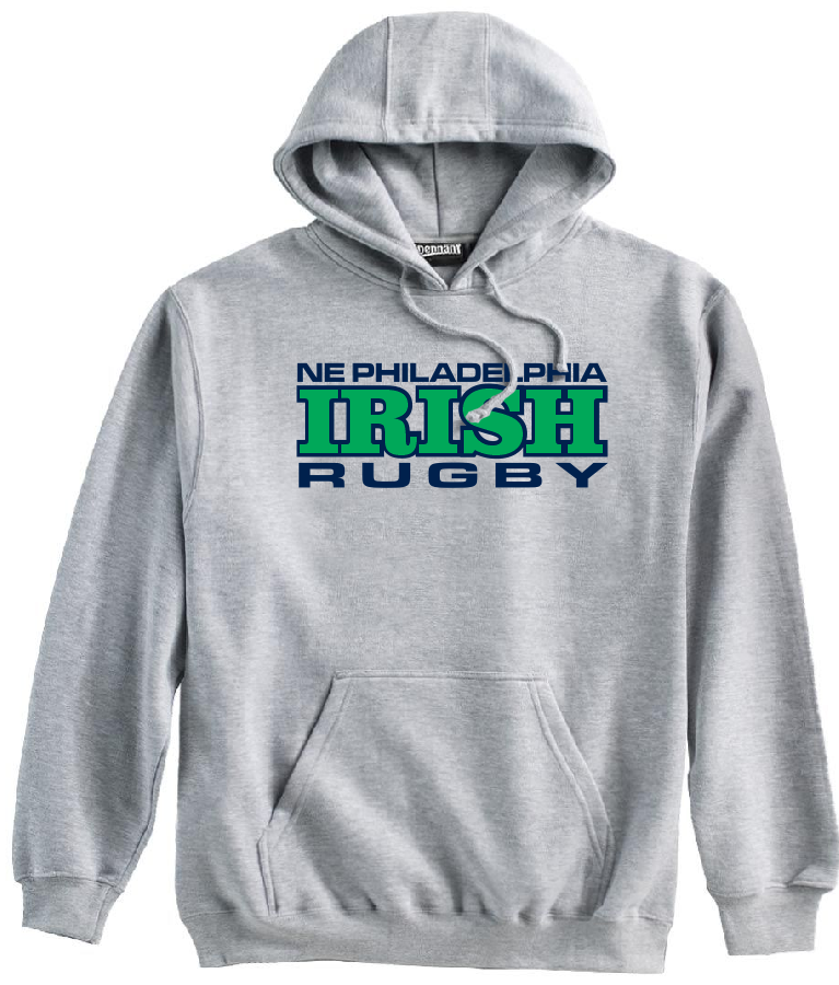 NEP Irish Fleece Hoodie, Gray