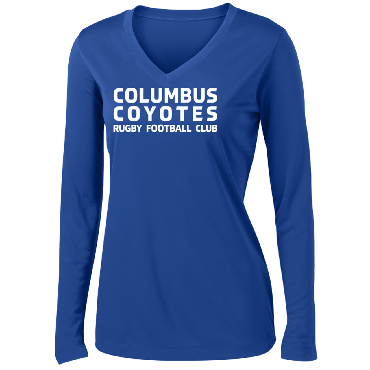 Columbus Coyotes Performance Tee,  Royal