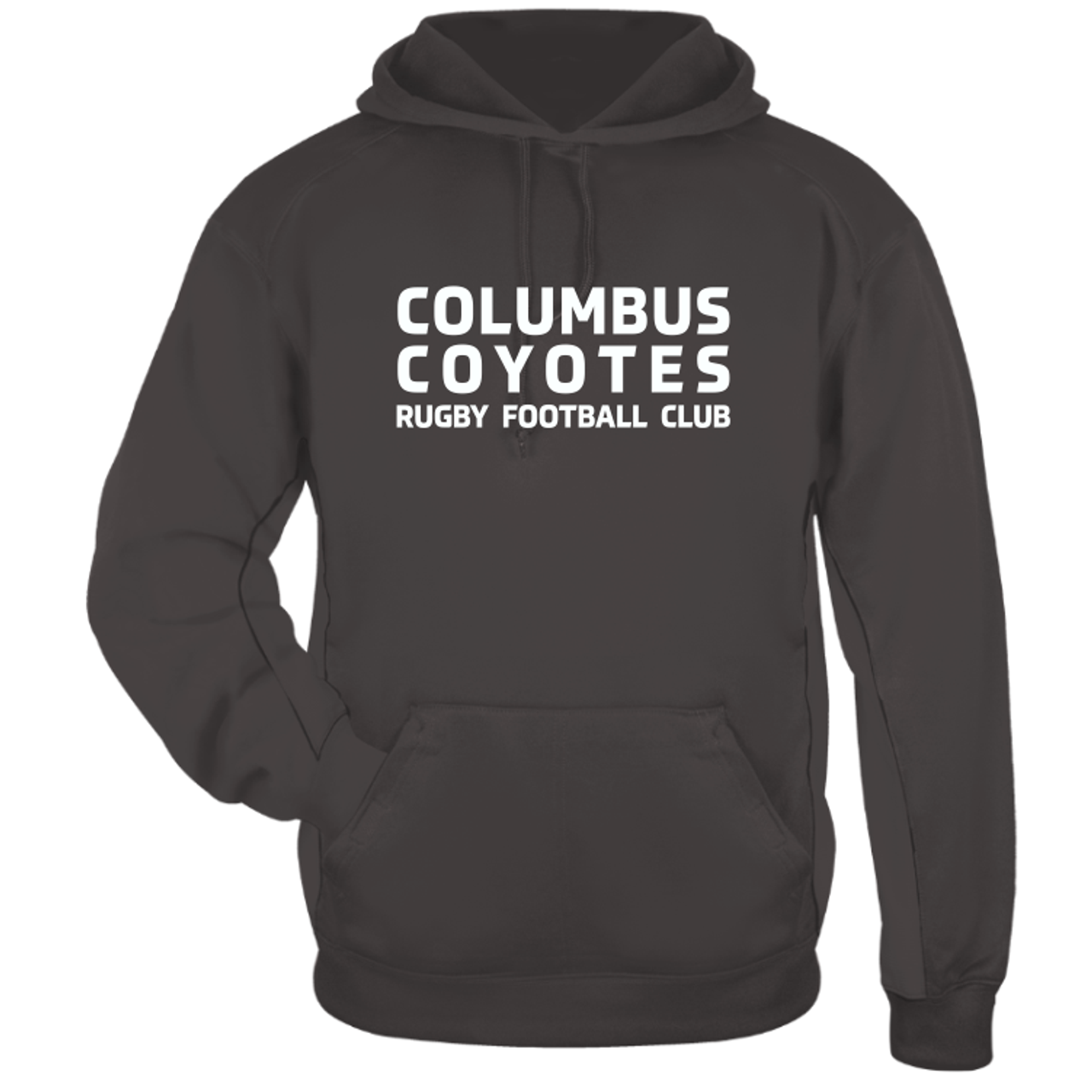 Columbus Coyotes Performance Fleece Hoodie, Graphite