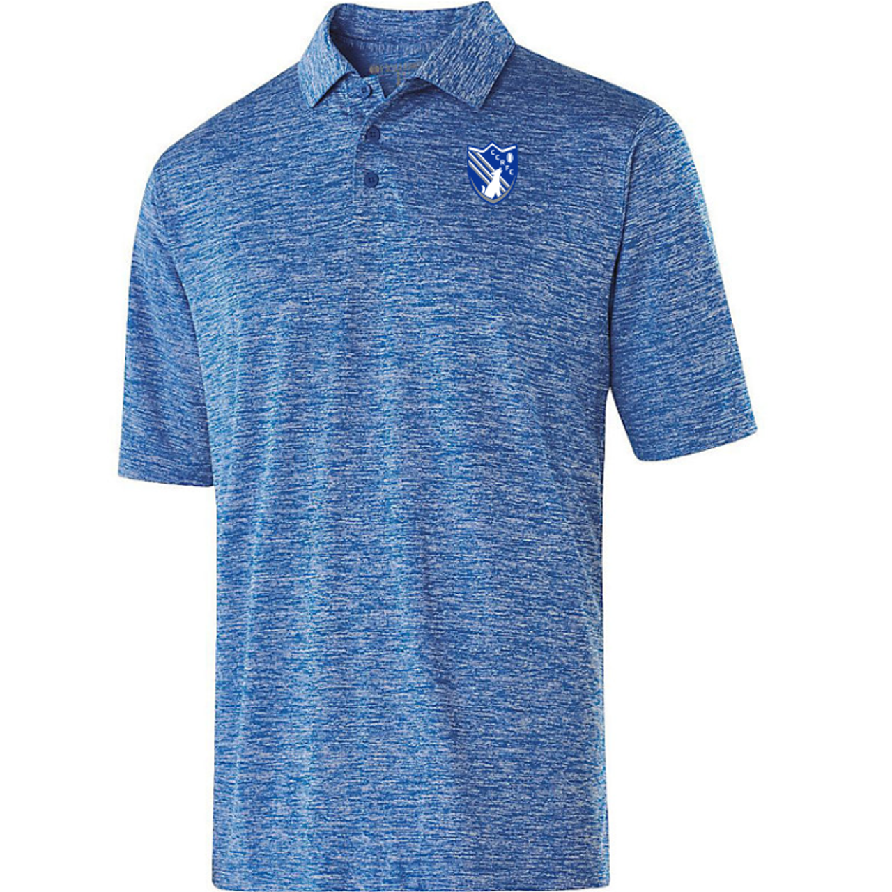 Columbus Coyotes Performance Polo, Heathered Royal