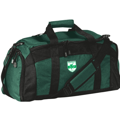 green gym bag