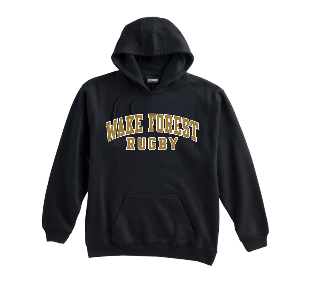 Wake Forest Hooded Sweatshirt, Black