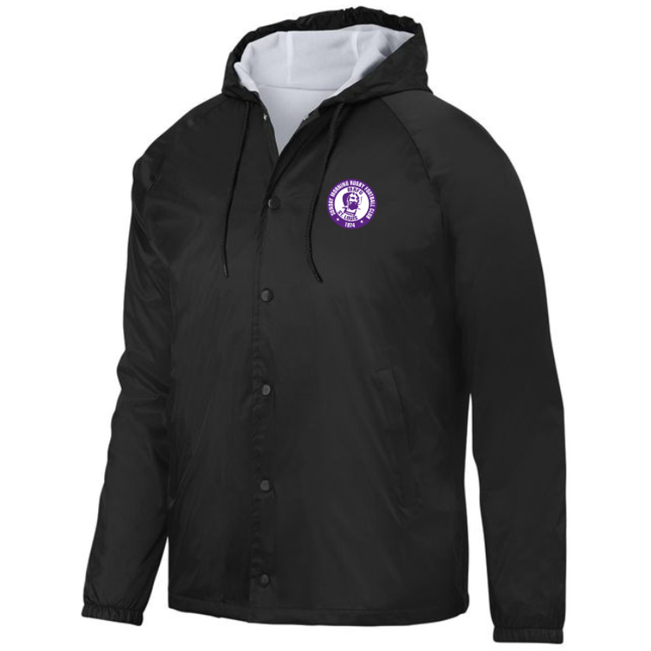 Sunday Morning Rugby Hooded Coaches Jacket