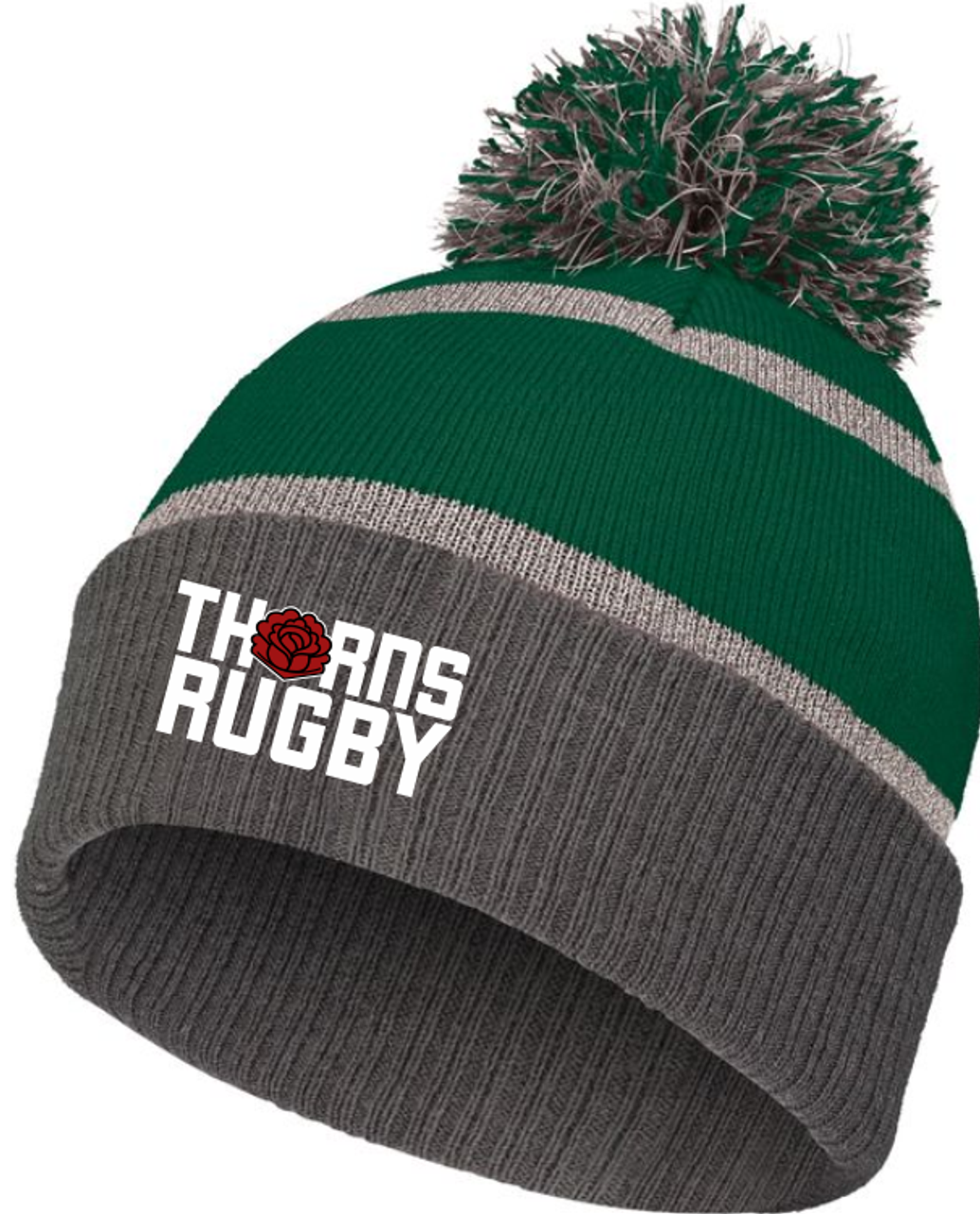 Thorns WRFC Reflective Pom Beanie