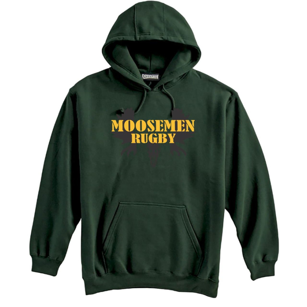Moosemen Rugby Hoodie, Forest