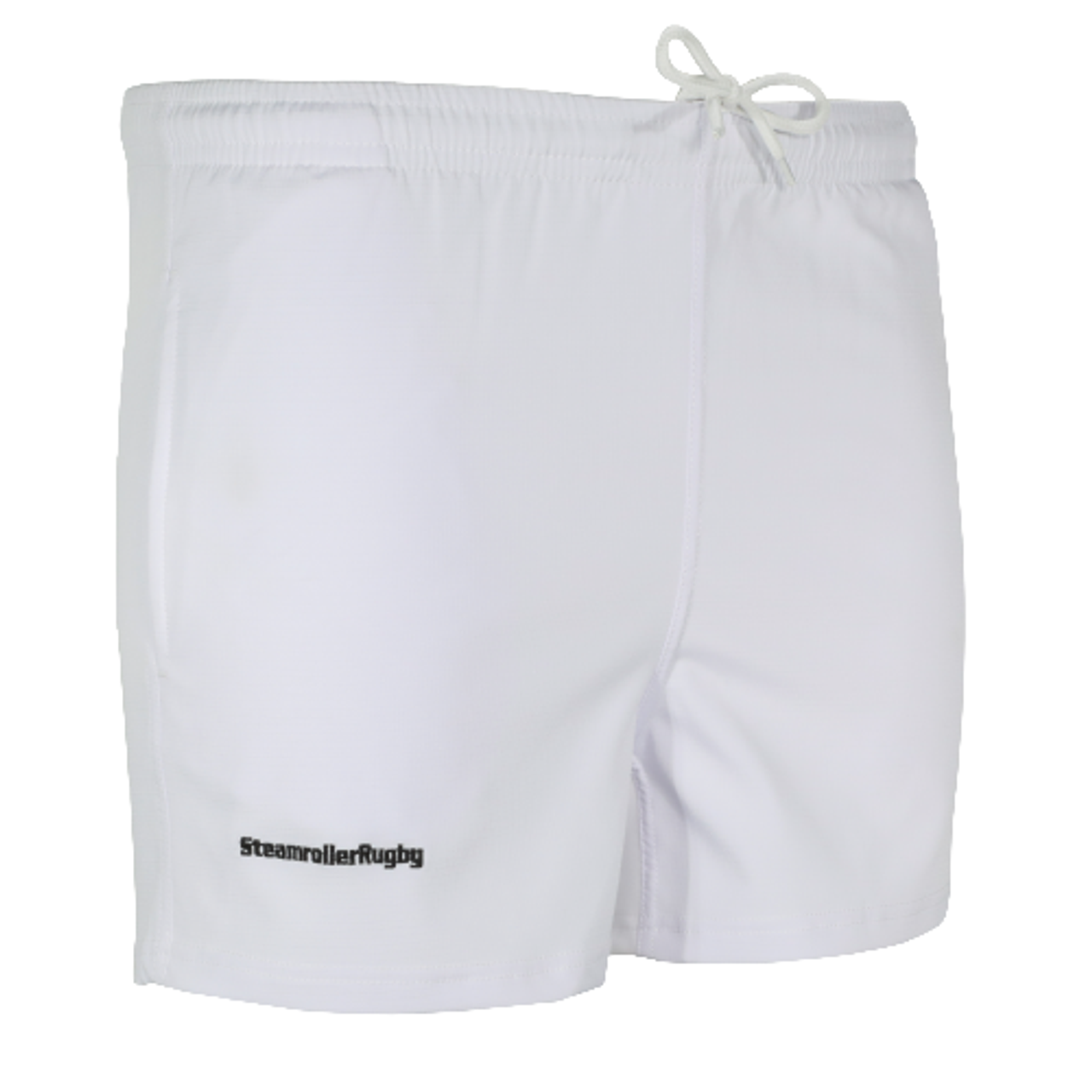 CARFU Referees Pocketed Performance Rugby Shorts, White