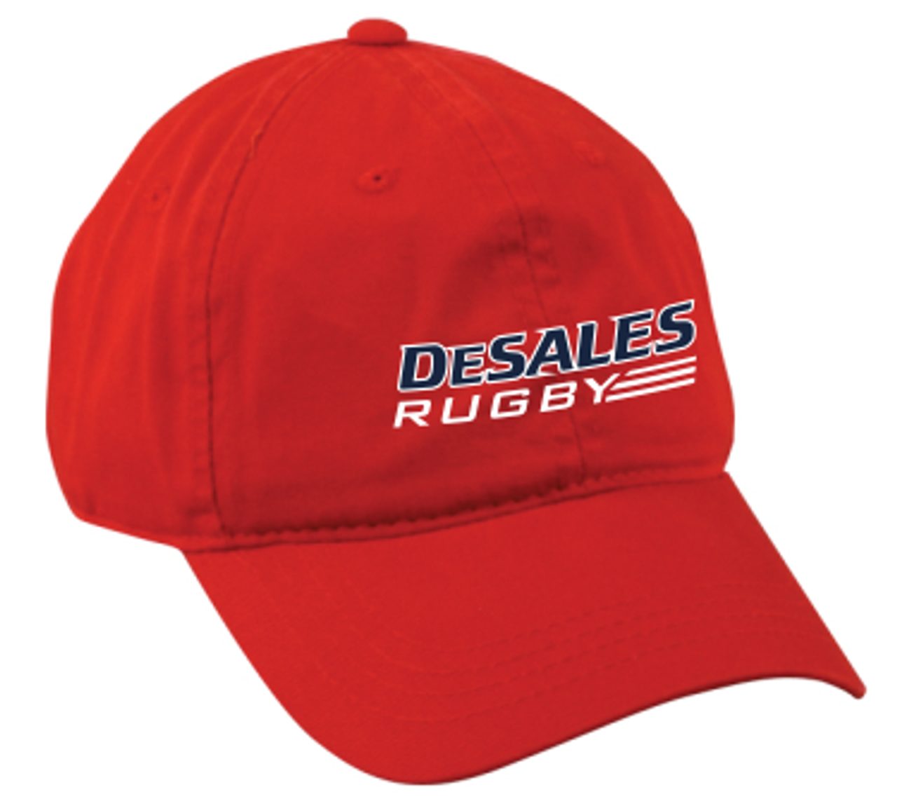 DeSales Rugby Adjustable Hat, Red