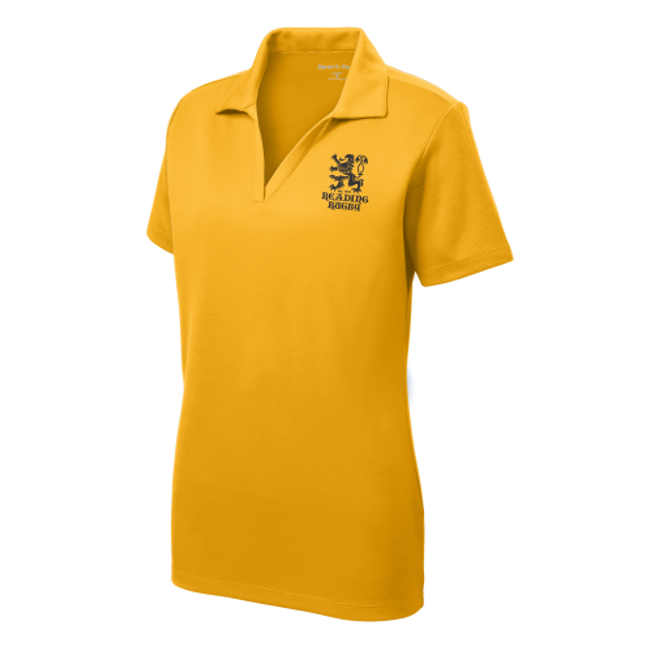 Reading Rugby Performance Polo, Gold