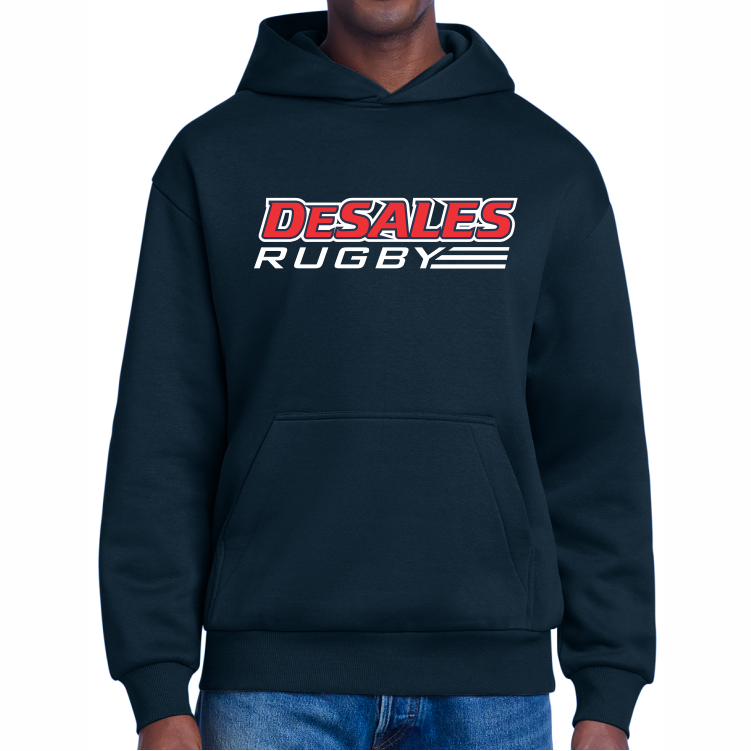 DeSales Rugby Hoodie, Navy