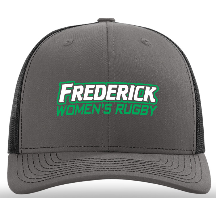 Frederick WRFC Snapback Hat, Charcoal/Black