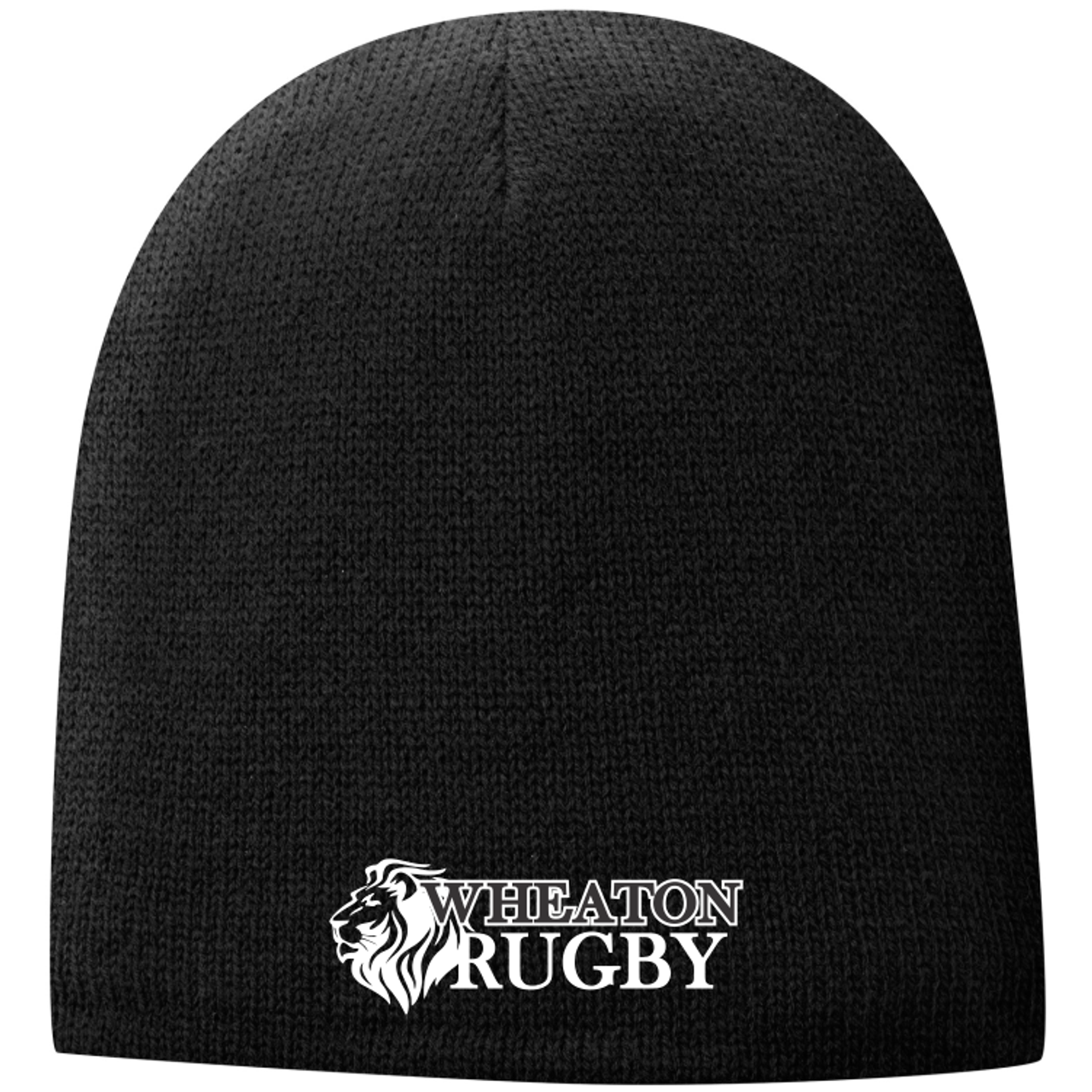 Wheaton Rugby Fleece-Lined Beanie, Black