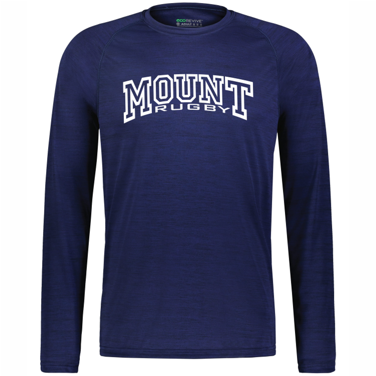 MSM Rugby Performance Tee, Heather Navy