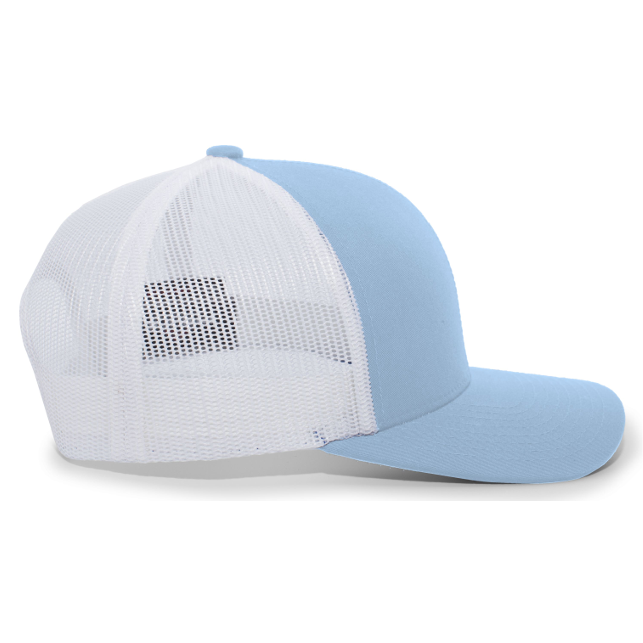 Prince William County RFC Snaback Hat, Columbia Blue/White