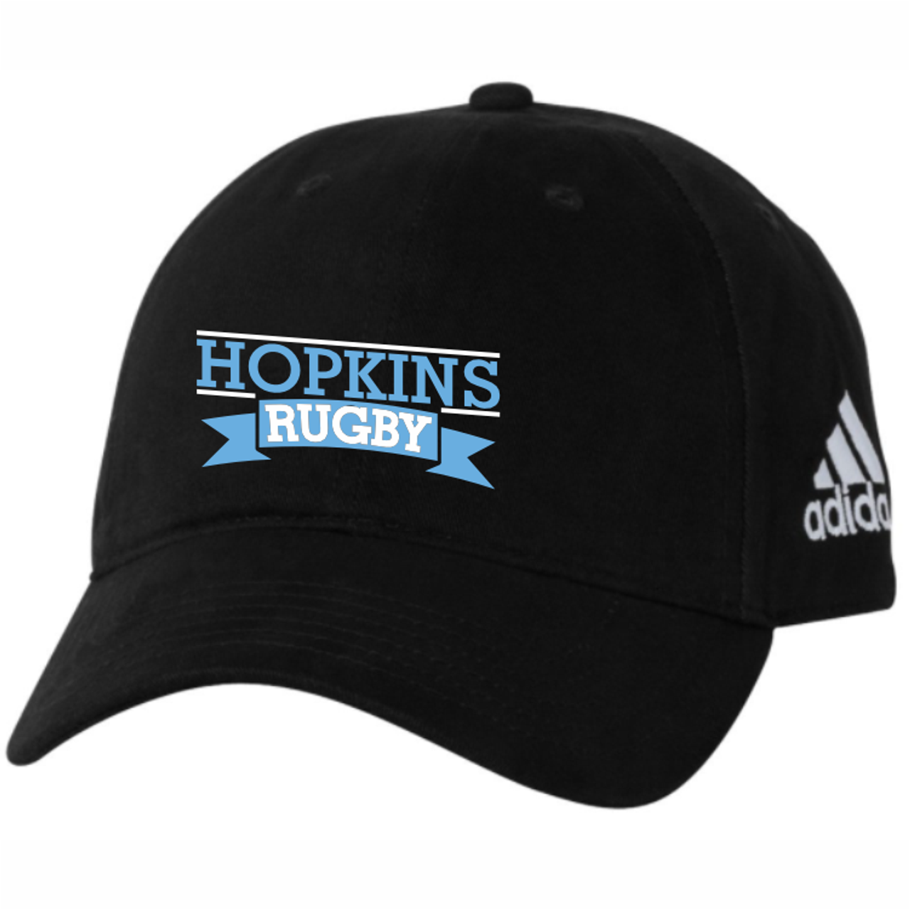 Hopkins Men's Rugby Adidas Twill Adjustable Hat