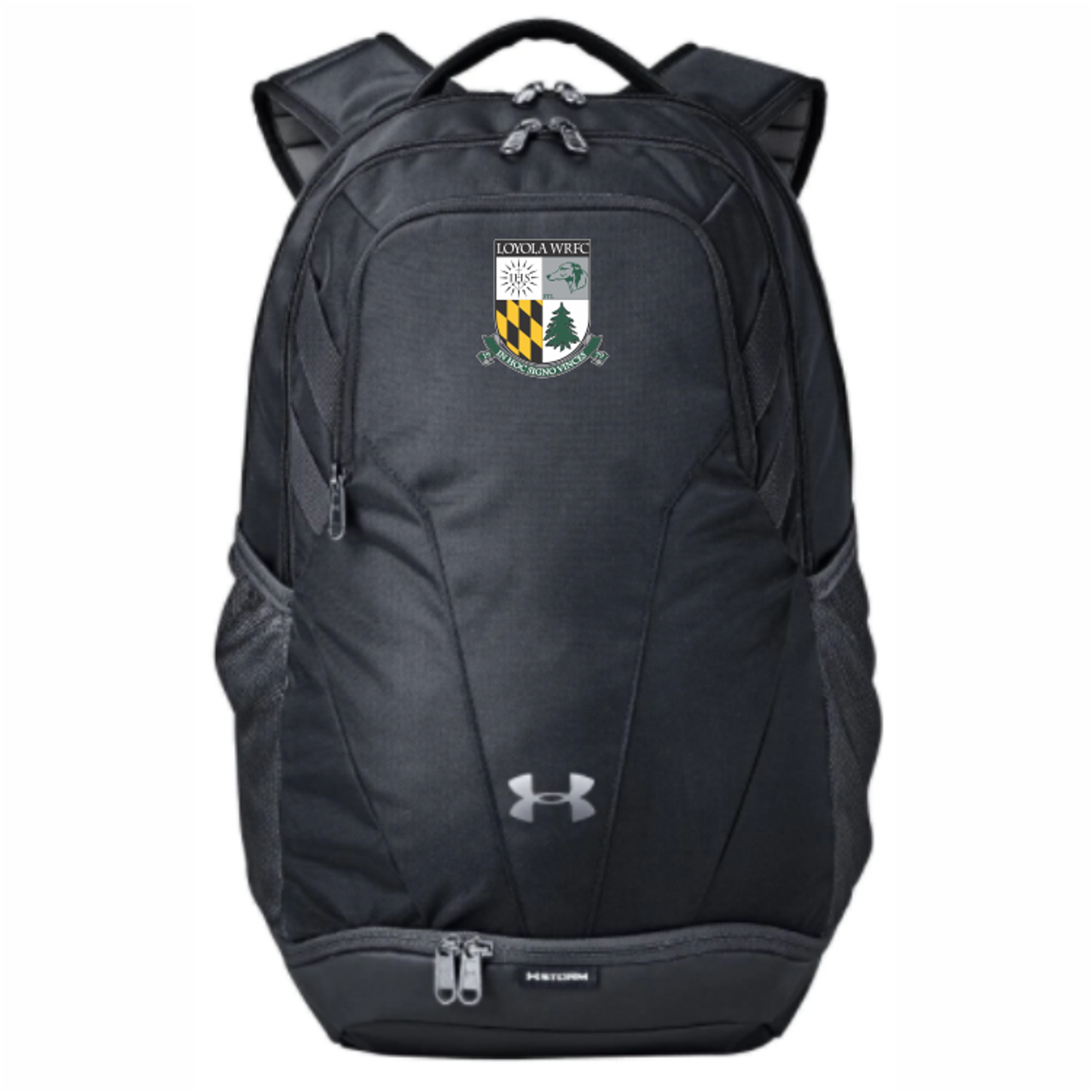 Loyola WRFC UA Team Hustle 3.0 Backpack, Black