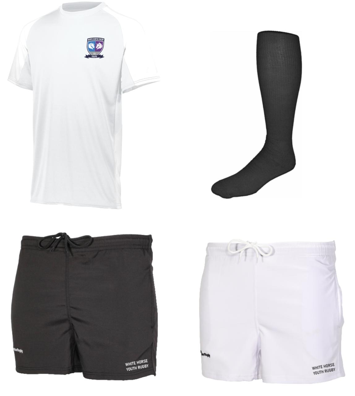 White Horse Youth Player Package, White