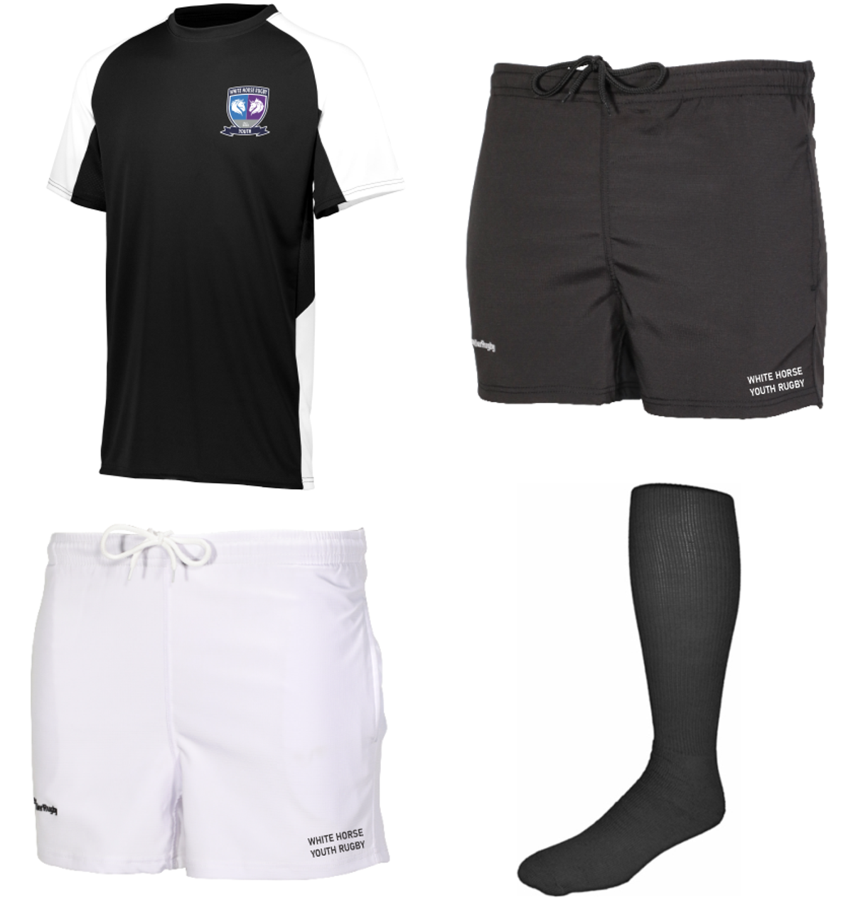 White Horse Youth Player Package, Black