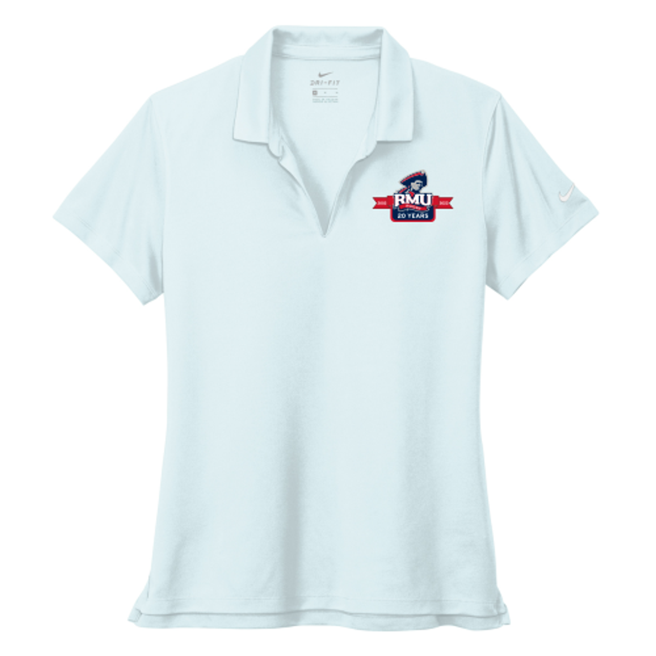 Robert Morris 20th Anniversary Nike Polo, Light Blue