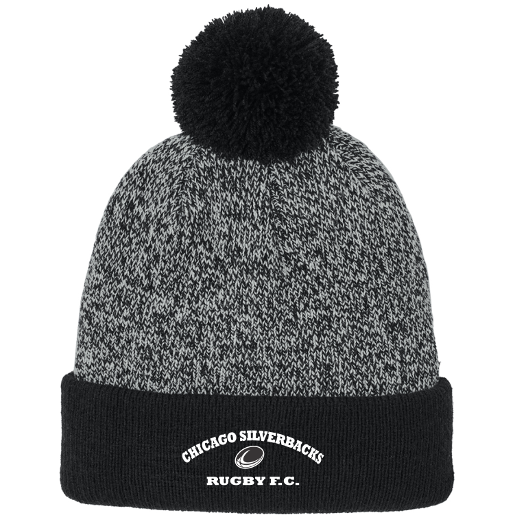Chicago Silverbacks RFC Pom Beanie