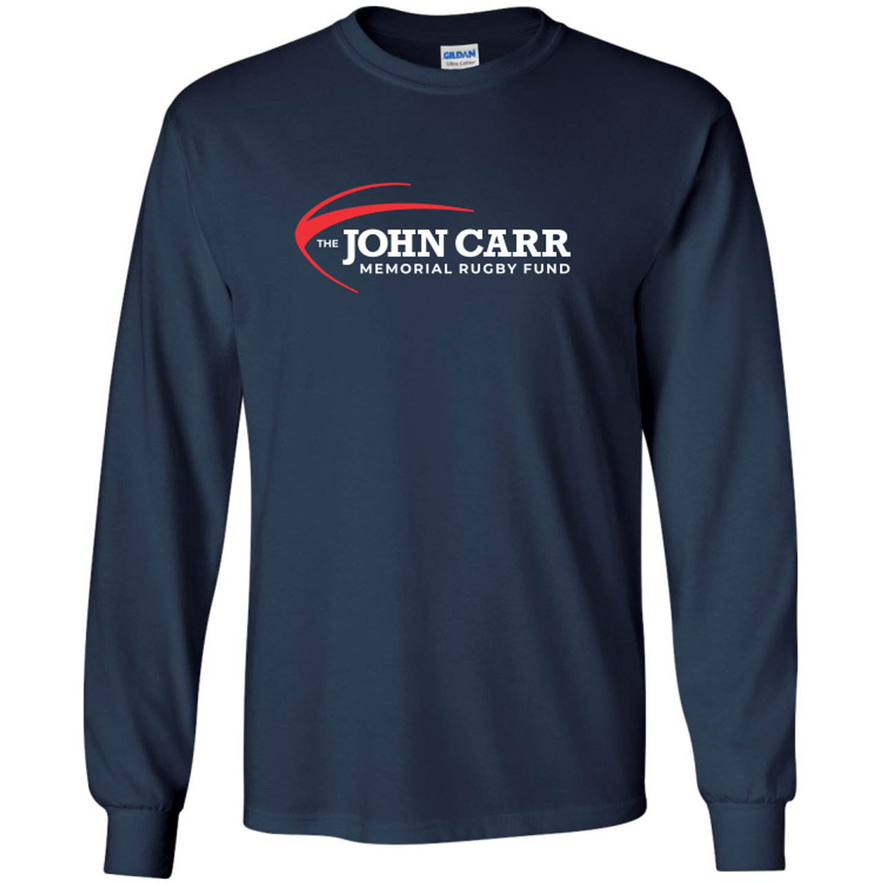 John Carr Memorial Rugby Fund Cotton Tee, Navy