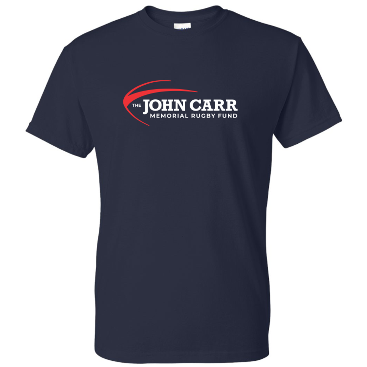 John Carr Memorial Rugby Fund Cotton Tee, Navy