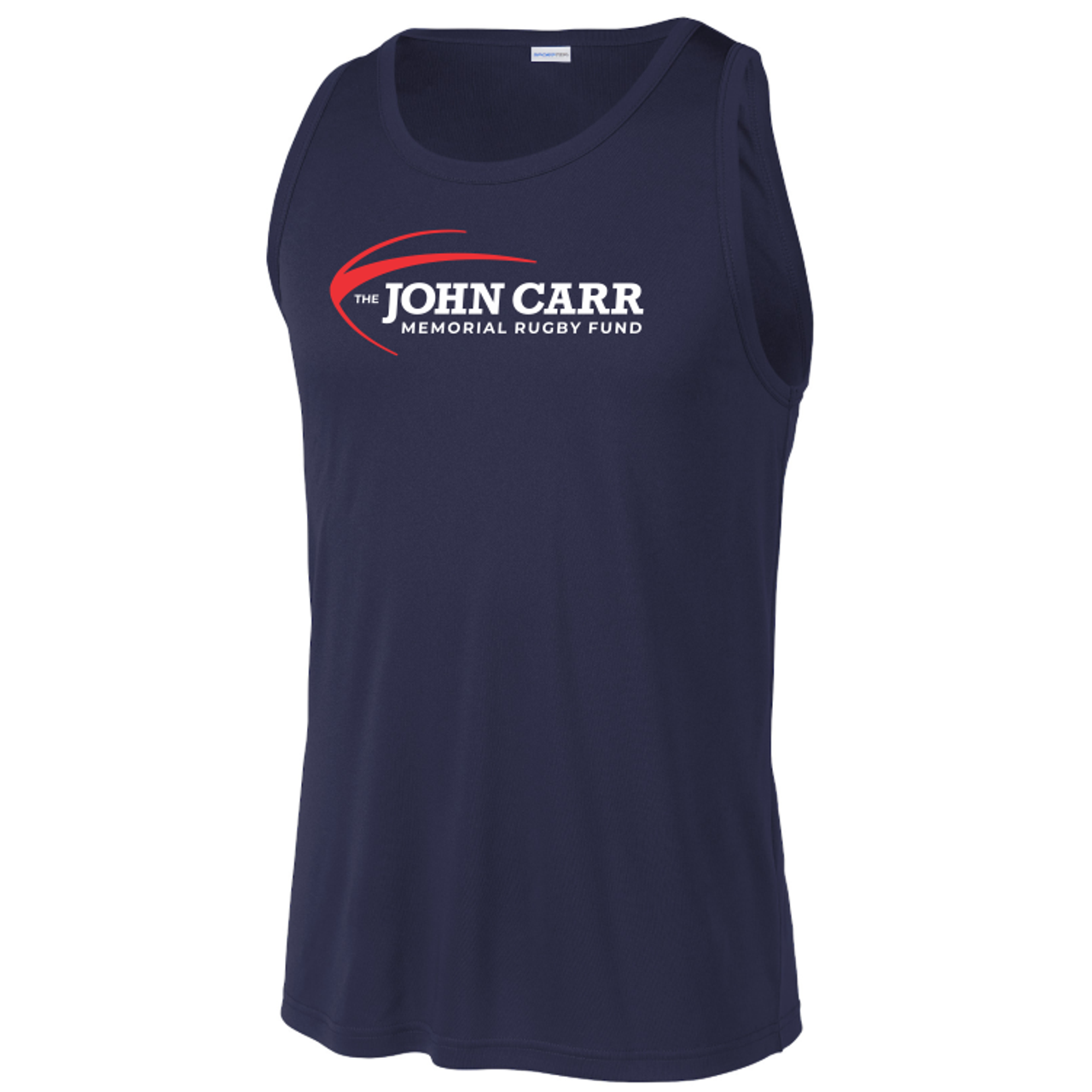 John Carr Memorial Rugby Fund Performance Tank, Navy