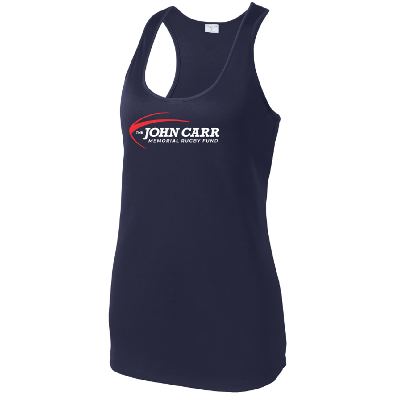 John Carr Memorial Rugby Fund Performance Tank, Navy