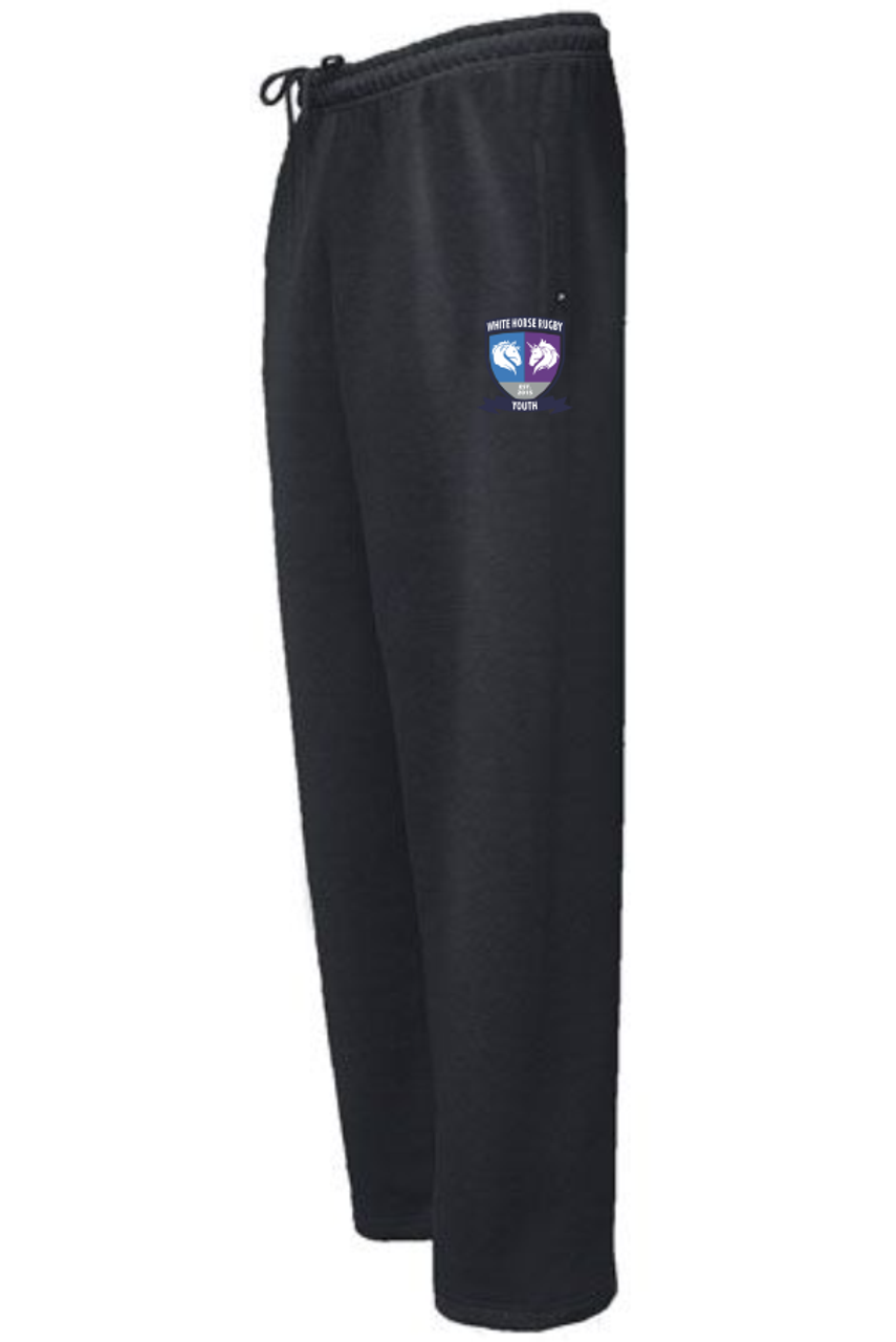 White Horse Youth Rugby Sweatpants, Black