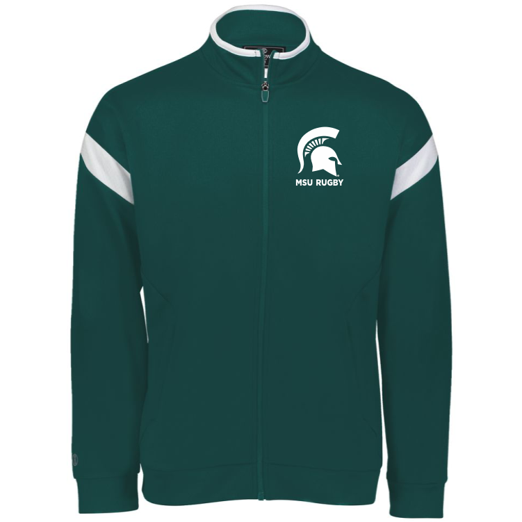 Michigan State Rugby Warm Up Jacket