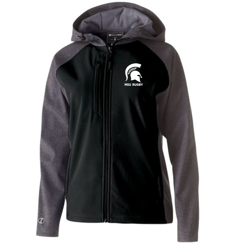 Michigan State Rugby Soft Shell Jacket