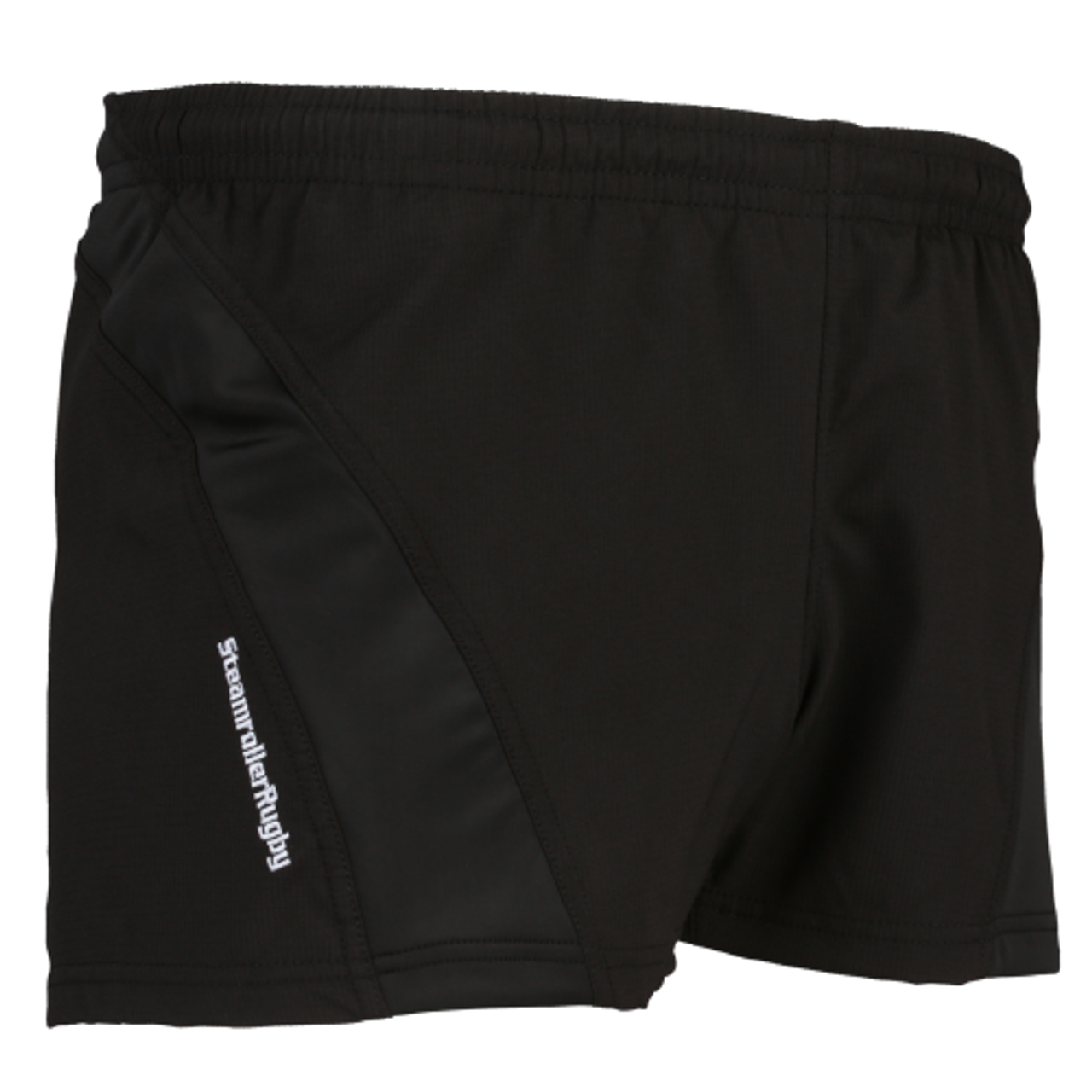 SRS Ladies-Cut Performance Rugby Shorts, Black