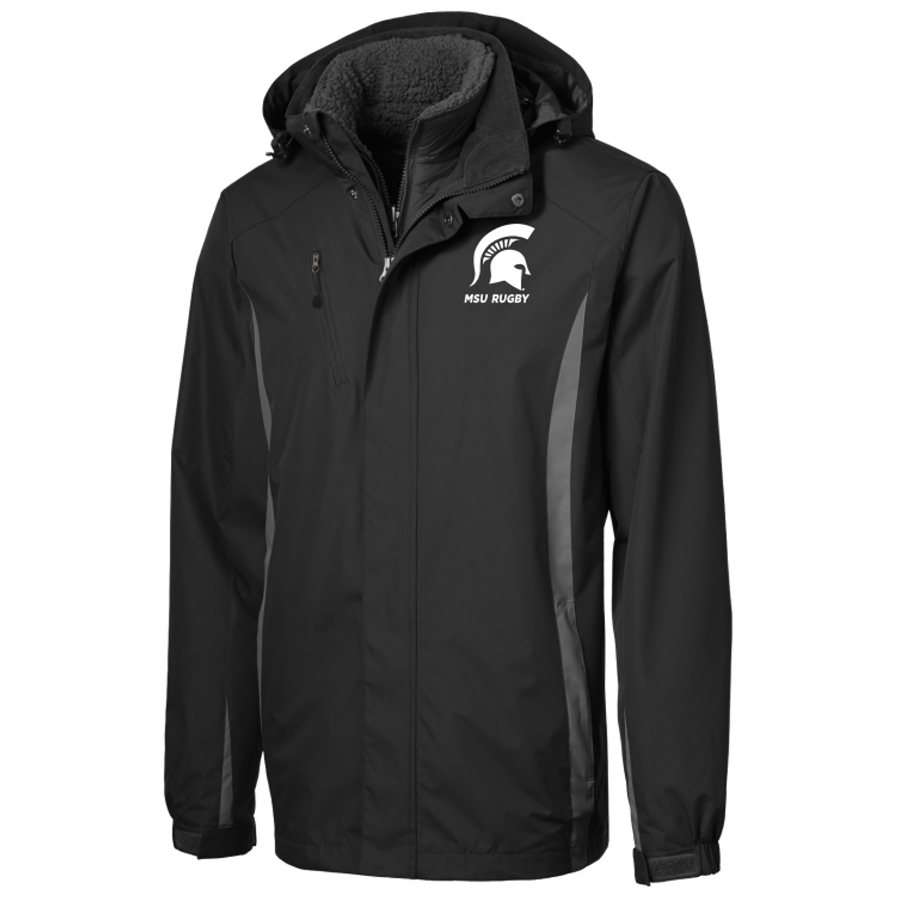 Michigan State Rugby 3-in-one Coat