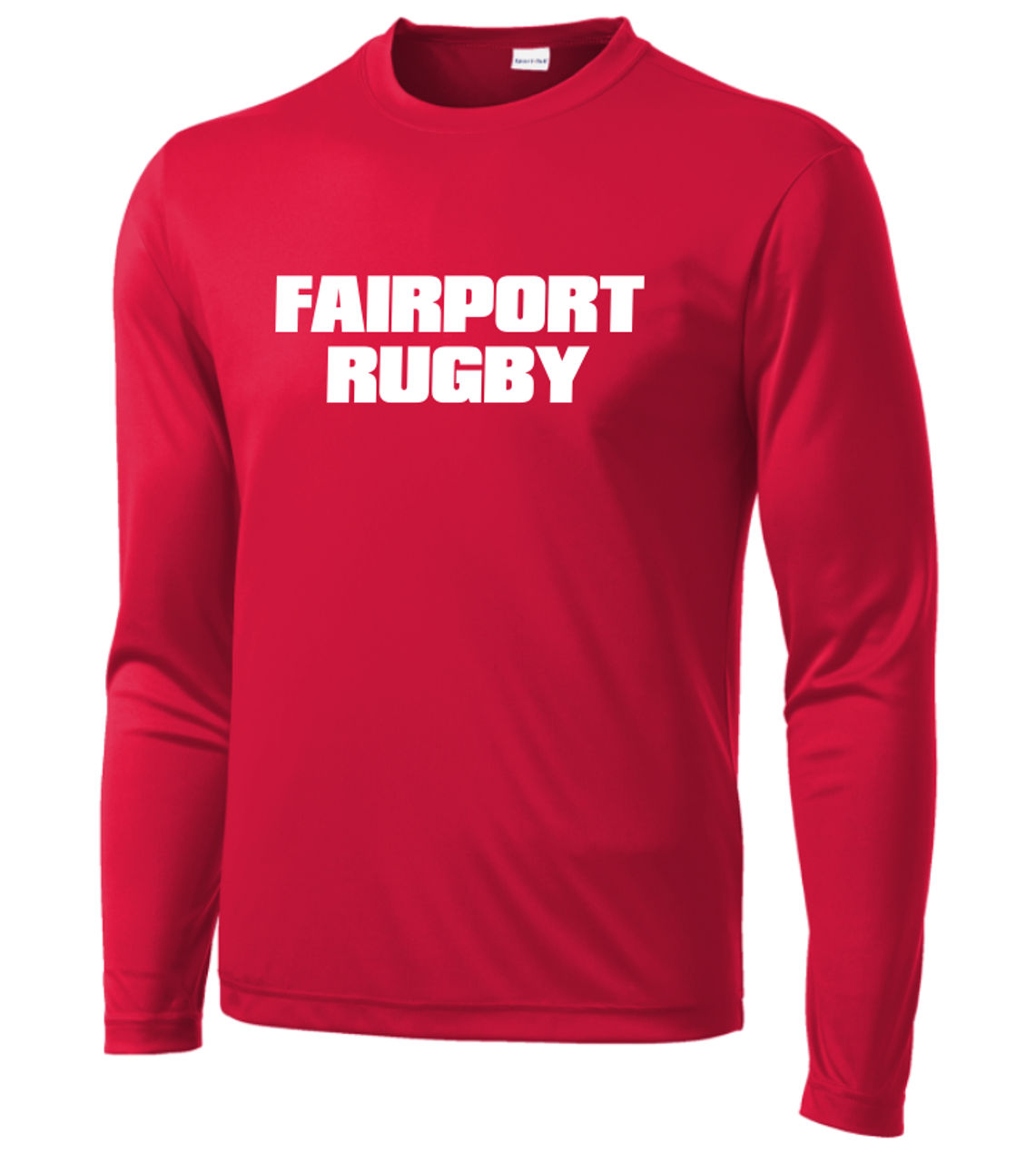 Fairport Rugby Performance T-Shirt, Red